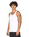 Calvin Klein Underwear Round Neck Solid Vest - Pack Of 2