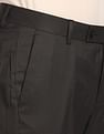 Arrow Hudson Tailored Regular Fit Dobby Formal Trousers