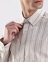 Calvin Klein Jeans Vertical Stripes Slim Fit Dobby Woven Shirt