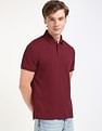 Tommy Hilfiger Solid Regular-Fit Cotton Polo T-Shirt