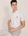 U.S. Polo Assn. Solid Cotton Polo Shirt
