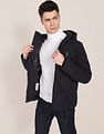 U.S. Polo Assn. Hooded Solid Heat Tech Puffer Jacket