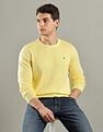Tommy Hilfiger Solid Regular-Fit Cotton Sweater