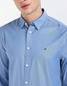 Tommy Hilfiger Solid Regular-Fit Twill Shirt