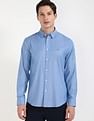 Tommy Hilfiger Solid Regular-Fit Twill Shirt
