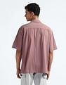 Flying Machine Cuban Collar Oversized Shirt