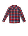 Tommy Hilfiger Kids Boys Plaid Twill Shirt