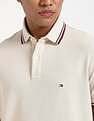 Tommy Hilfiger Solid Regular-Fit Cotton Polo Shirt