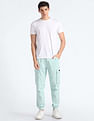 Flying Machine Slim Jogger Fit Cargo Trousers