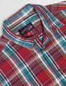 U.S. Polo Assn. Denim Co. Tartan Check Twill Slim Shirt