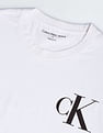 Calvin Klein Transitional Cotton Solid Monogram T-Shirt