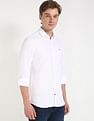 Tommy Hilfiger Solid Slim-Fit Cotton Shirt