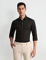 Arrow Patterned Check Dobby Shirt