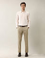 Arrow Textured Manhattan Slim Fit Ceremonial Shirt