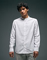 Flying Machine Vertical Striped Regular Fit Shirt