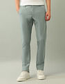 Arrow Sport Solid Mid Rise Trouser