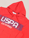 U.S. Polo Assn. Brand Print Hooded Sweatshirt