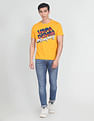 U.S. Polo Assn. Denim Co. Crew Neck Brand Print Pure Cotton T-Shirt