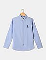 U.S. Polo Assn. Kids Boys Patterned Cotton Shirt