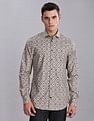 Tommy Hilfiger Printed Slim Fit Plain Woven Shirt