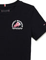 Tommy Hilfiger Kids Boys Solid Regular Fit T-Shirt