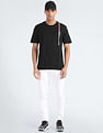 Tommy Hilfiger Monotype Vertical Stripe Cotton T-Shirt