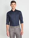 Arrow Newyork Vertical Stripe Cotton Shirt