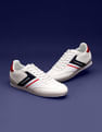 U.S. Polo Assn. Men Adler 3.0 Off White Retro Sneakers
