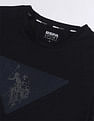 USPA Active Brand Printed Slim Fit T-Shirt