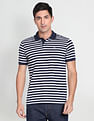 Arrow Sports Striped Polo Shirt