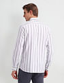 Arrow Sport Oxford Vertical Striped Shirt