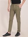 U.S. Polo Assn. Austin Trim Fit Textured Casual Trousers