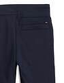 Tommy Hilfiger Kids Boys Solid Regular-Fit Cotton Trouser