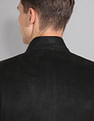 AD by Arvind Solid Performix Knit Blazer