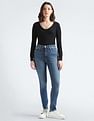 Calvin Klein Jeans High Rise Stone Wash Skinny Jeans