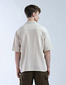 Flying Machine Textured Cotton Color Of Home Shirt