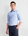Arrow Manhattan Slim Fit Cotton Shirt