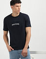 Tommy Hilfiger Round Neck Scroll Graphic T-Shirt