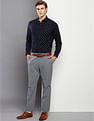 Calvin Klein Logo Print Slim Shirt