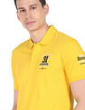 AD by Arvind Solid Sporty Polo Shirt