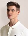 U.S. Polo Assn. Patterned Knit Slim Fit Polo Shirt