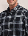 U.S. Polo Assn. Dupplin Check Printed Regular Fit Shirt