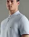 Tommy Hilfiger Solid Regular Fit Cotton Polo T-Shirt
