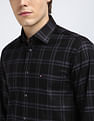 Tommy Hilfiger Large Twill Checked Regular Fit Shirt