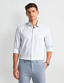 Arrow Manhattan Slim Windowpane Checked Shirt
