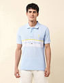 U.S. Polo Assn. Brand Embroidered Summer Splash Polo Shirt