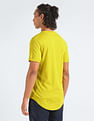 Calvin Klein Logo Badge Turn Up Sleeve T-Shirt