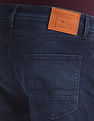 Flying Machine Mid Rise Slash Slim Tapered Jeans