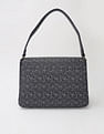 Tommy Hilfiger Logo Blue Pu Hand Bag
