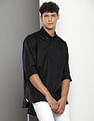Tommy Hilfiger Button Down Collar Solid Shirt